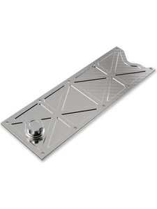 Holley Valley Cover VALLEY COVER TRUSSED NATURAL W/OIL FILL GM LS1/LS6 (241-367) - Picture 1 of 12