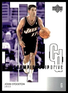 2002-03 Upper Deck Basketball Championship Drive John Stockton #95 Utah Jazz - Picture 1 of 10
