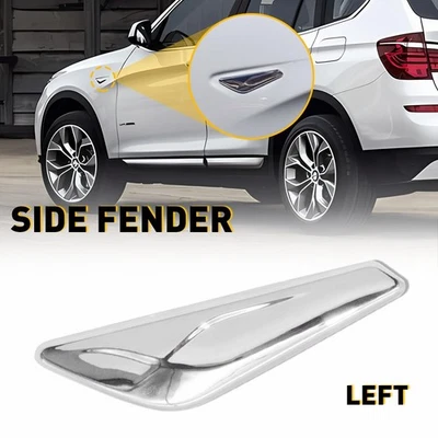 Para BMW X3 2015-2017 Guardabarros lateral izquierdo F25 acabado cromado OE#51117338569 Foto 1 de 4