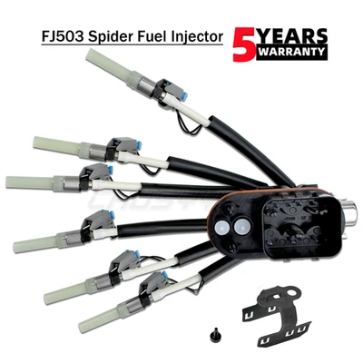 FJ503 Spider Fuel Injector For 1996-2004 Chevrolet Express 2500 4.3L V6 Engine Foto 1 de 4