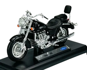 MOTO WELLY HONDA F6C 1:18 MODELO FUNDIDO A PRESIÓN NUEVO EN CAJA 12152 - Imagen 1 de 5
