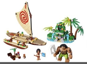 LEGO Disney Moana&rsquo;s Ocean Voyage 41150 Set 99% COMPLETE No Box Moana Kids Toys