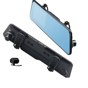 4.3" Car Driving Video Recorder Mirror Rear View Monitor w Camera 1080P HD Video - Picture 1 of 11