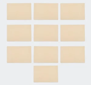 10 Pack Foolscap Manilla Folders AU FREE SHIPPING. - Picture 1 of 3