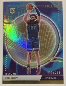 2022-23 Panini Recon DAVID RODDY #208 /299 HOLO BRONZE Grizzlies ROOKIE RC