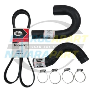 Emergency Radiator Hose & Fan Belt Kit for Nissan Navara D22 ZD30 DI - Picture 1 of 1