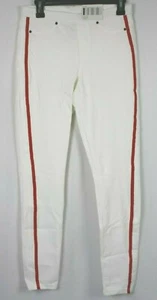 Hue Women's Racer Stripe Original Denim Leggings Various Sizes - Picture 1 of 11