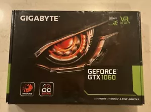Gigabyte GeForce GTX 1060 3GB OC Edition "BOX ONLY NO GRAPHICS CARD BOX ONLY" - Picture 1 of 6