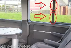 Volkswagen T5 + GP Transporter caravelle shuttle SIDE DOOR WINDOW COVER TRIM x 1 - Picture 1 of 3