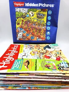 Highlights Magazine Lot w/ Carrying Case - Foto 1 di 5
