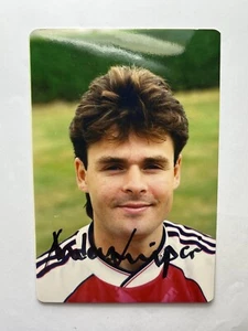 Autograph ANDERS LIMPAR-Arsenal FC-58 Caps SWEDEN-Ex-Colorado Rapids-signed - Picture 1 of 2