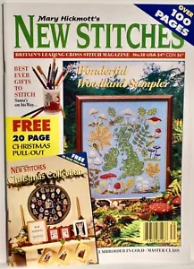 Revista Mary Hickmott's New Stitches No. 30 Incluye Colección Navidad - Imagen 1 de 3