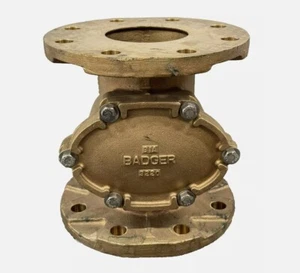 ABZEICHEN 4" BRONZE NSF-61 SIEB für METERPUMPEN ROHRLEITUNGEN 4 Zoll - Bild 1 von 8