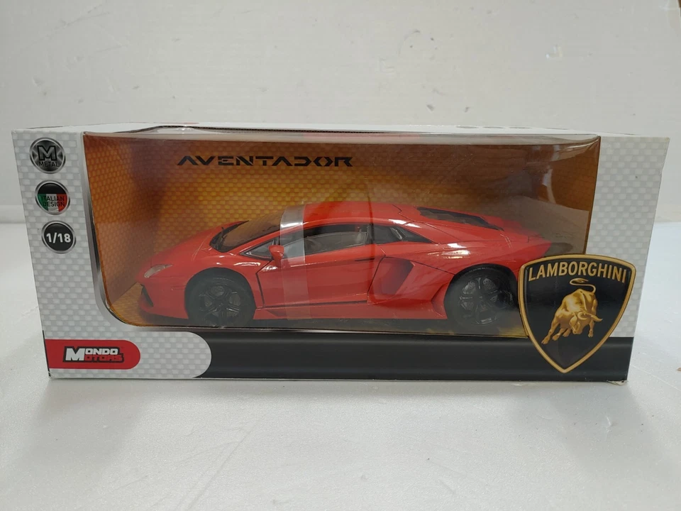 Mondomotors Lamborghini Aventador art. 79154 colore arancio 1/18 - Immagine 1 di 1