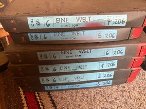 35mm Filmrollen 6 Akte Eine Welt ohne Ton 1979 Deutsch AMY IRVING - Afbeelding 1 van 2