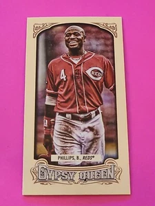2014 Brandon Phillips Topps Gypsy Queen #228 Mini - Picture 1 of 2