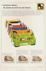 Smart City Coupe Colour & Trim 1998-99 Brochure In French Pure Pulse Passion
