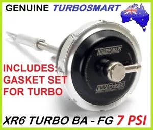 TURBOSMART for Ford XR6 Turbo BA BF FG 7 PSI Wastegate Actuator FPV + GASKET SET - Picture 1 of 6