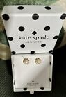 Kate Spade Small Pearl Post Earrings with gift box