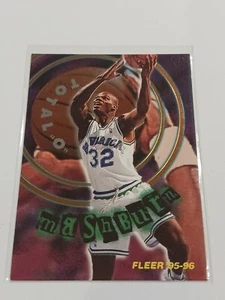 1995-96 Fleer Jamal Mashburn Total O #3 Dallas Mavericks - Picture 1 of 2