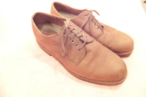 Men's Browning Brown Nubuck Leather Casual Comfort Oxfords Sz. 12M Style 211 - Picture 1 of 8