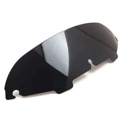Parabrisas carenado ondulado negro para Harley Electra Street Glide FLHX FLHT 96-13 5"" Foto 1 de 4