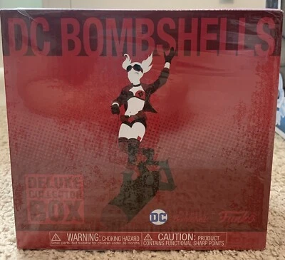 Funko - DC Comics Bombshells - Caja de Coleccionistas de Lujo - ¡Incluye Pop! Batman #258 Foto 1 de 3