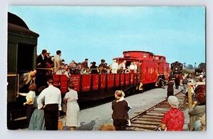 AK Eisenbahn Zug Strasburg Freiluftwagen Paradiesstraße 70er Jahre unbespielt - Bild 1 von 2