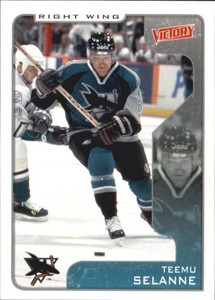 2001-02 Upper Deck Victory #290 Teemu Selanne