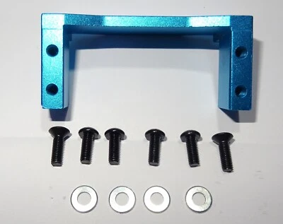 NOT SPECIFIED SERVO MOUNT FOR TAMIYA TT02 TT02B ALLOY UPGRADE C/W MOUNTING HARDWARE UK SELLER
