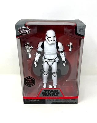Disney Store STAR WARS Elite Series First Order Stormtrooper Diecast Figure NIB - Image 1 of 4
