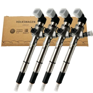 4x Original Injektor Einspritzdüse Für Audi A3 Seat Skoda VW Golf Caddy 1.6 TDI - Picture 1 of 6