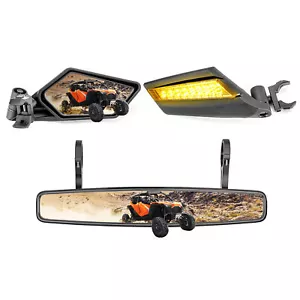 WEISEN Side LED Mirror & Center View Mirror For Honda Talon 1000R 1000X 1000R-4 - Bild 1 von 14