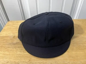Gorra de béisbol árbitros pico corto vintage nueva sin etiquetas - Imagen 1 de 2
