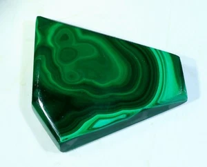 144 CT NATURAL FLOWER PLUME FIRE MALACHITE POLISH TILE UNTREATED GEMSTONE MK-178 - Picture 1 of 6