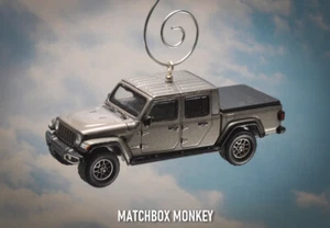 2020 Granite Gray Jeep Gladiator Pickup Truck SUV Custom Christmas Tree Ornament - Picture 1 of 12
