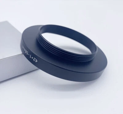 PROSCOPE Metal M42 x1 Male to M58 x0.75mm M58 x1mm Female Thread 42mm-58mm Adapter