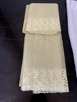 DMI FASHIONS-Tecido africano de luxo 5 jardas – Para vestidos, ternos, casacos e noivas com - Imagem 1 de 3