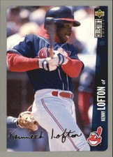 1996 Collector's Choice Silver Signature SP #127 Kenny Lofton Cleveland Indians