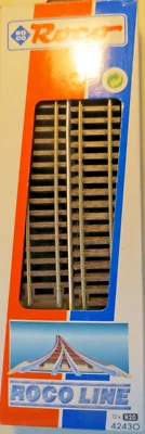 12 X Roco H0 42430 Gleismaterial Curved Track Rocoline Boxed - Image 1 of 2