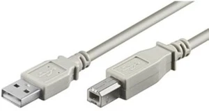 Welly Pro USB 2.0 Typ A-B M/M Kabel 1,8 m grau neu. - Bild 1 von 1