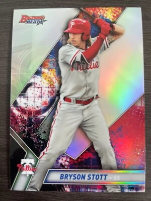 2019 Bowman's Best Bryson Stott #TP-6 Refractor Philadelphia Phillies - Image 1 of 2