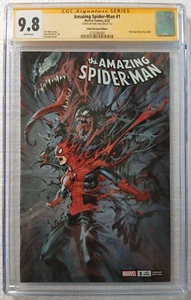 Amazing Spider-Man #1 CGC 9.8 SIGNED BY KAEL NGU Shop Fan Expo Color VARIANT - Picture 1 of 7