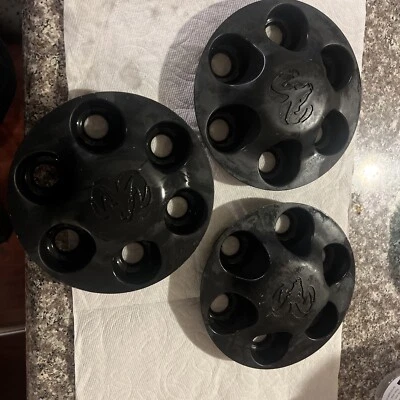 Juego de 3 tapas centrales negras Dodge Dakota 2001-2004 usadas OEM 5GR02TRMAA 2189 Foto 1 de 4