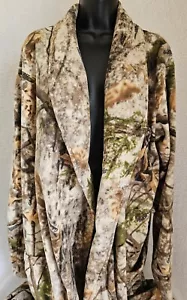 Cabela's Robe Size S M Mens Womens Zonz Woodlands Fleece - Picture 1 of 24
