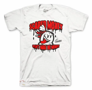 Shirt Match Jordan 12 FIBA Shoes - Scared Money Tee - Picture 1 of 1