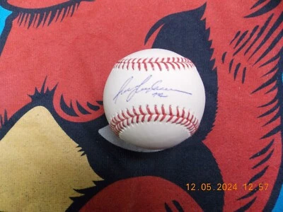 JASON ISRINGHAUSEN AUTOGRAPHED MLB BASEBALL W/ BECKETT AUTHENDICATION - Image 1 of 2