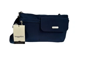 Baggallini Handtasche Gürteltasche Gürteltasche Organizer Blau Handbag - Bild 1 von 7