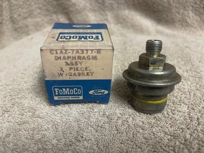 VÁLVULA MODULADORA DE DIAFRAGMA DE TRANSMISSÃO DE MERCÚRIO NOS FORD C1AZ-7A377-B 1961-72 - Imagem 1 de 4