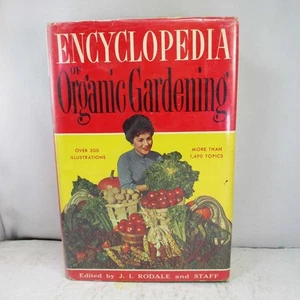Vintage 1959 "Encyclopedia of Organic Gardening" 1,145 pages Hardcover Book - Picture 1 of 6